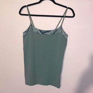 Banana republic spaghetti tank blouse size large